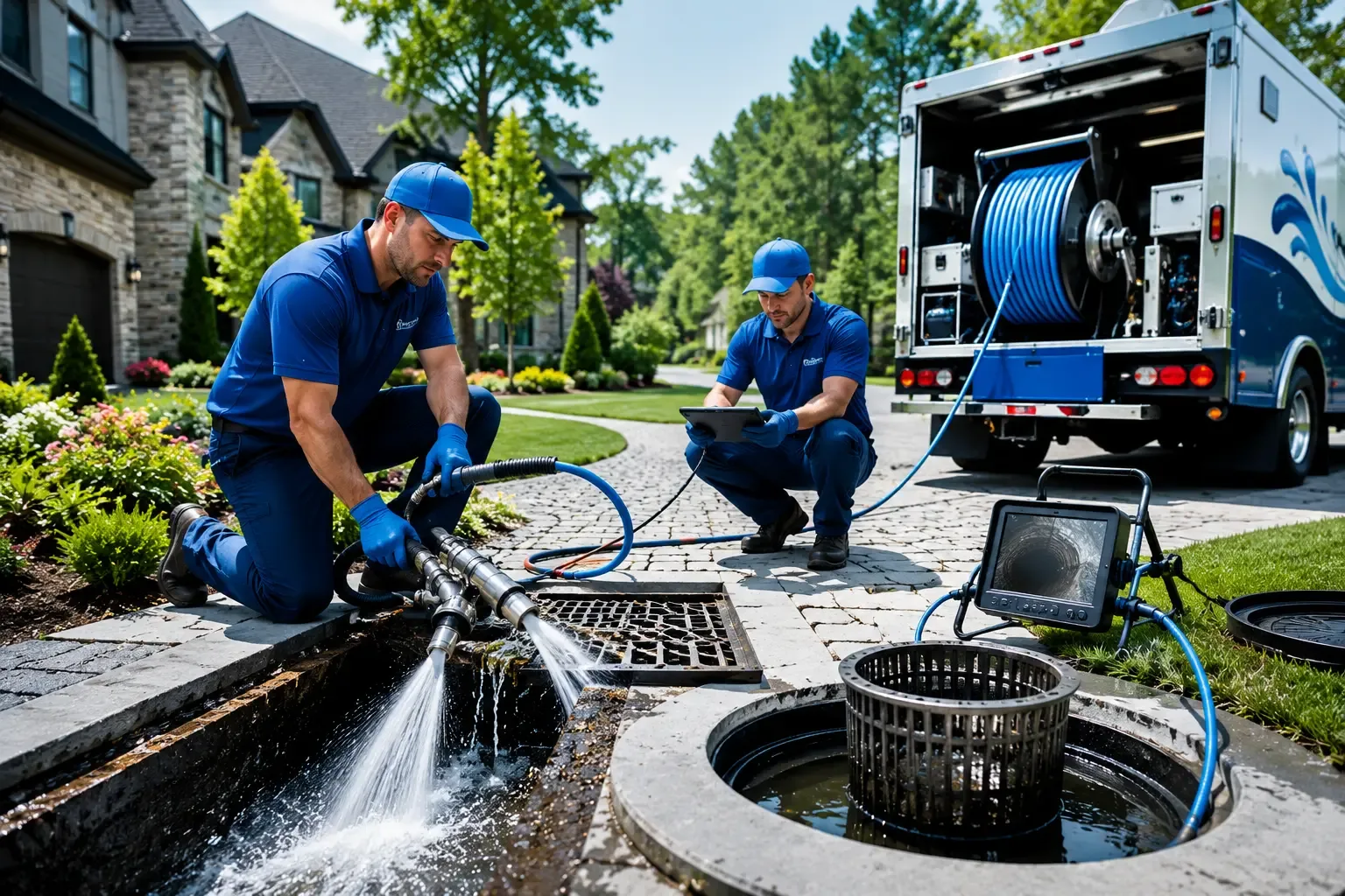 Local outdoor drain cleaning professionals in Weaver, AL
